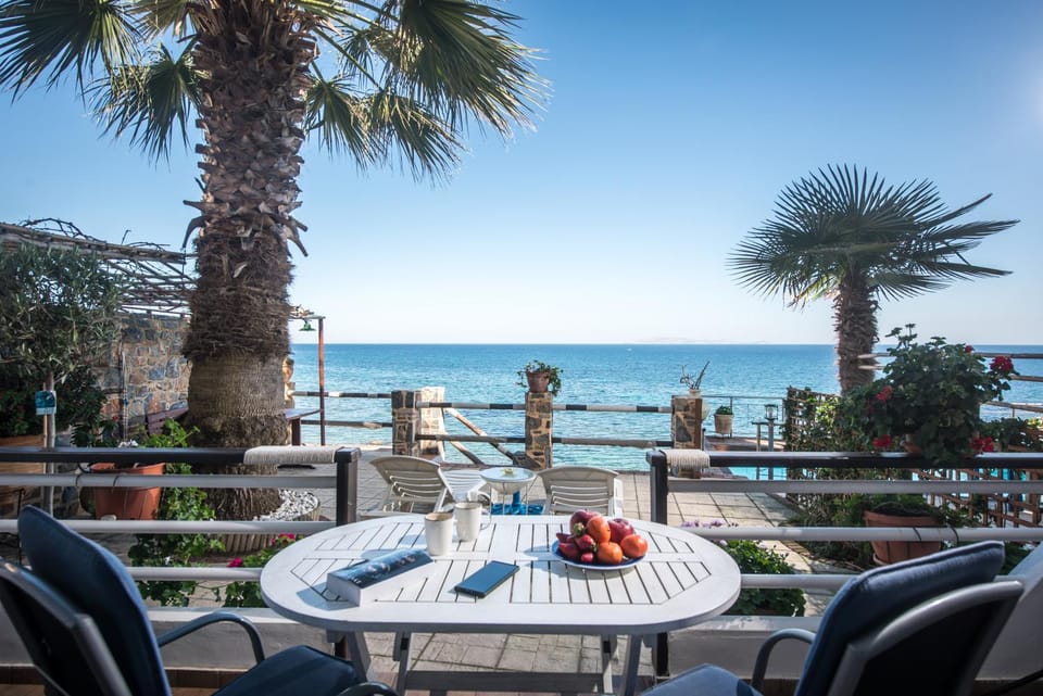 Patio, Balcony/Terrace, Seating area, Sea view