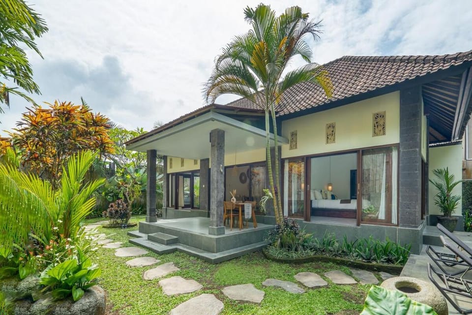 Property building, Garden view