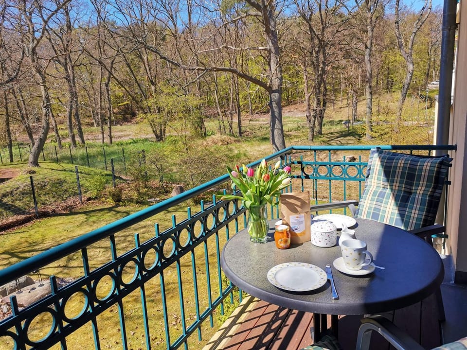 View (from property/room), Balcony/Terrace, Garden view