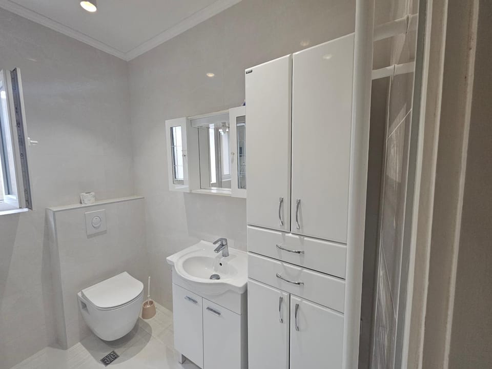 Shower, Toilet, Bathroom, towels