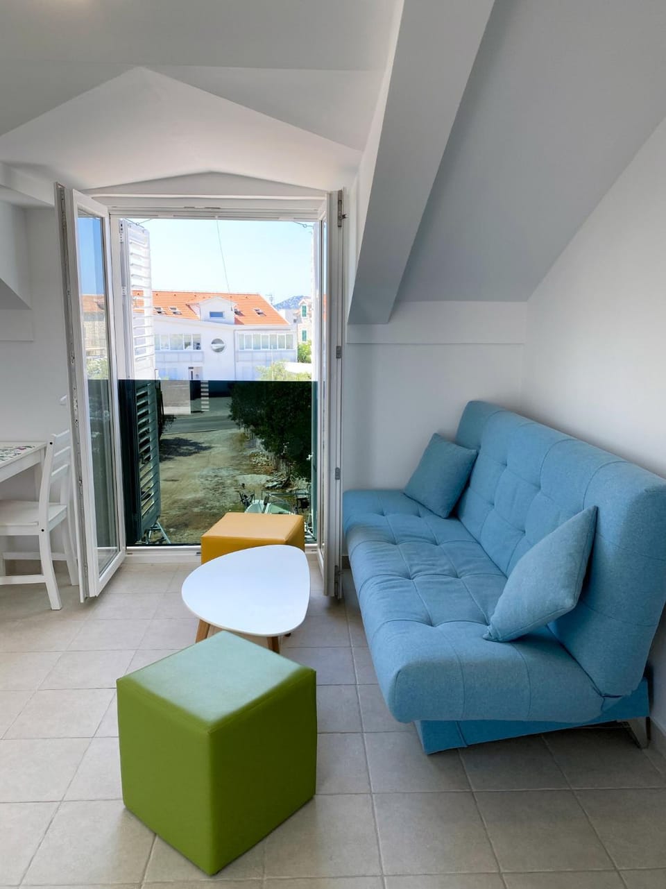 Bed, View (from property/room), Living room