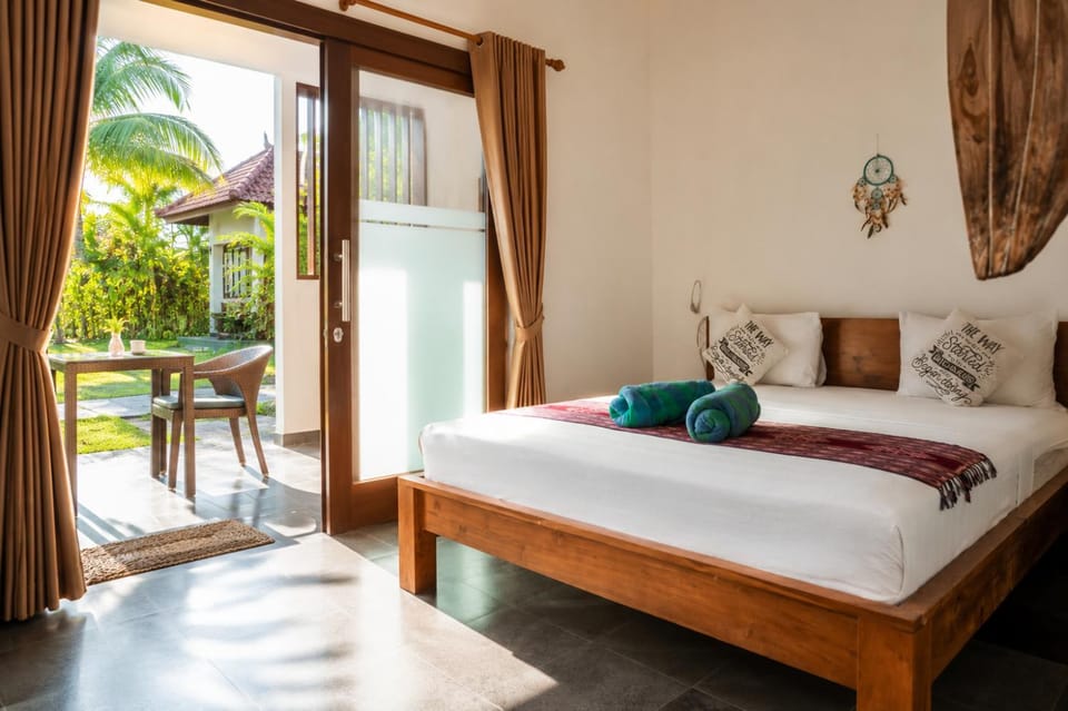 Bed, View (from property/room), Balcony/Terrace, Photo of the whole room, Bedroom, towels