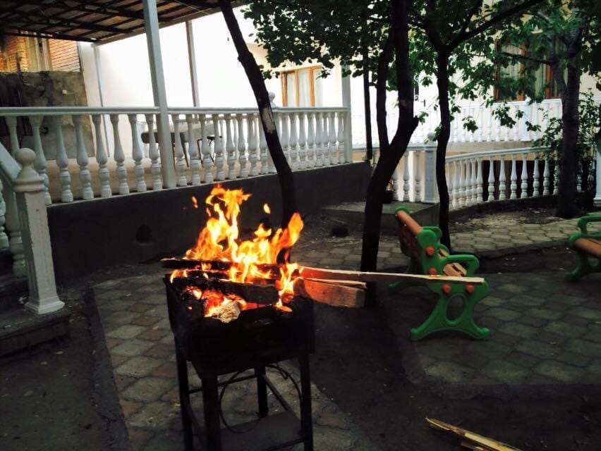BBQ facilities, flat iron