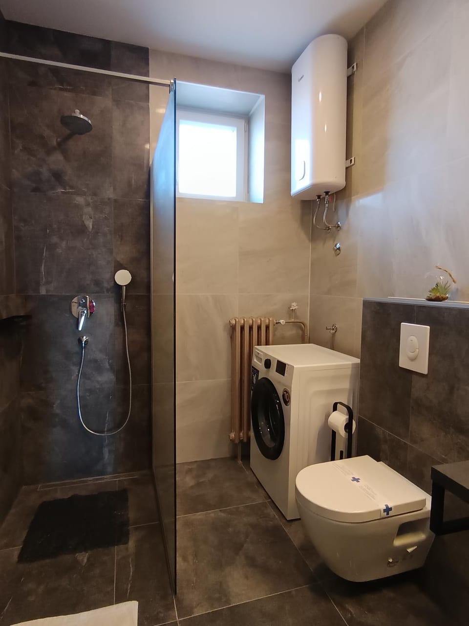 Shower, Toilet, Bathroom, washing machine