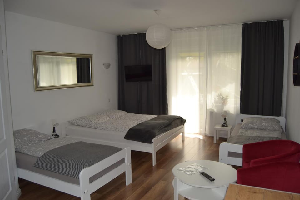 Bed, Living room, Photo of the whole room, Seating area