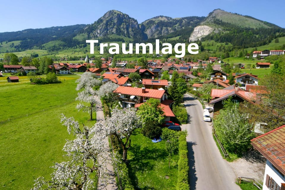 Property building, Neighbourhood, Natural landscape, Bird's eye view