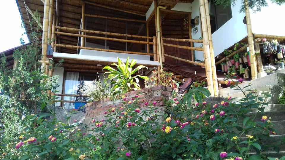 Facade/entrance, Garden view