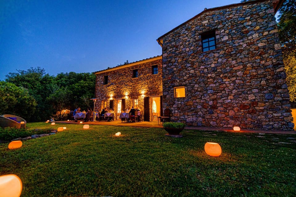 Property building, Night, Garden, Garden view, Landmark view