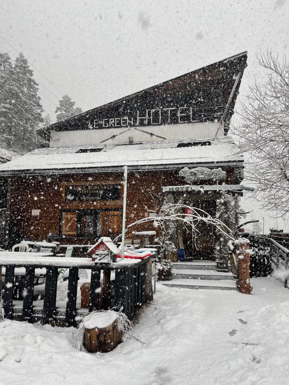 Property building, Winter