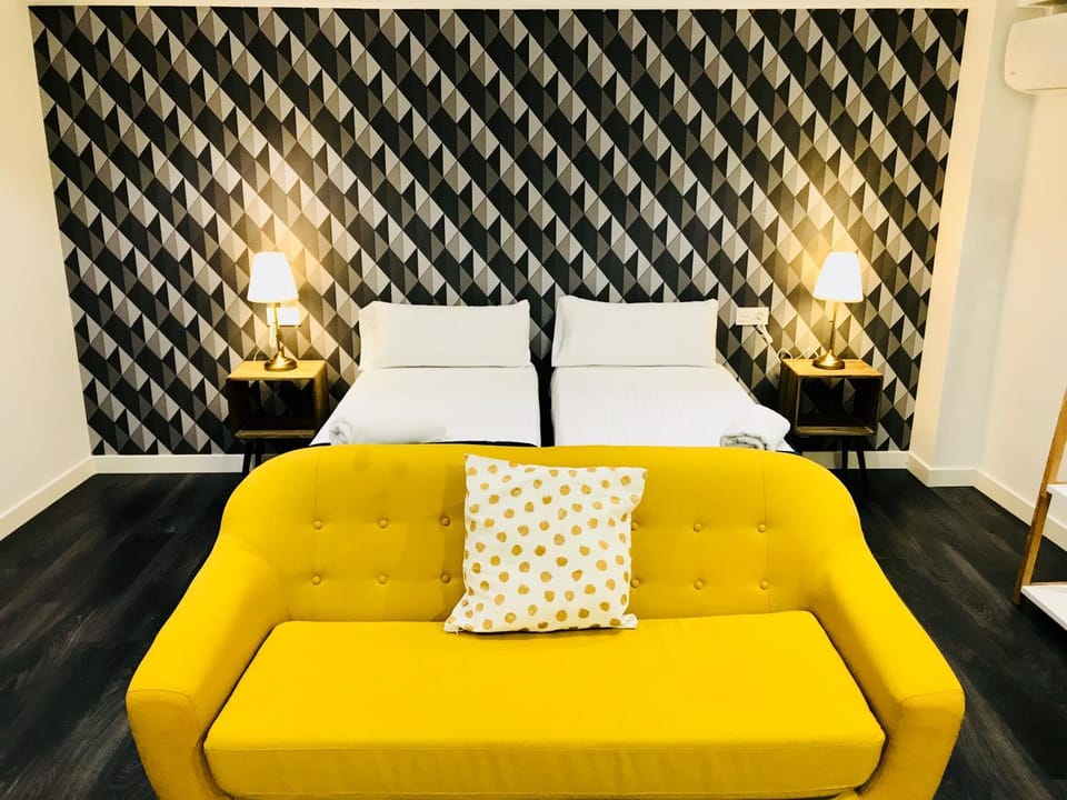 Living room, Bedroom