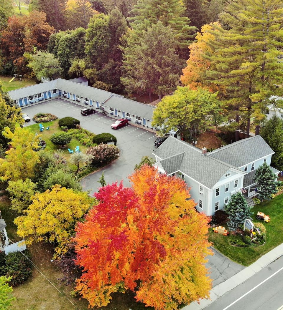 Bird's eye view, Autumn, Sunset