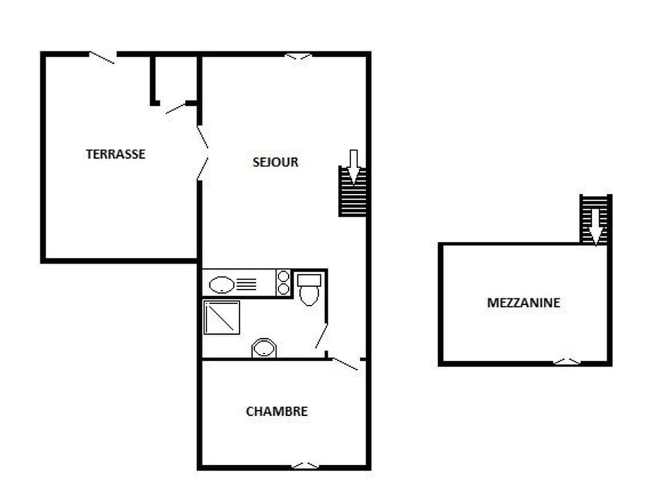 Villa T2 avec mezzanine, terrasse, parking privé, proche commerces et plage, calme, 6 couchages - FR-1-81-91 Villa in Leucate