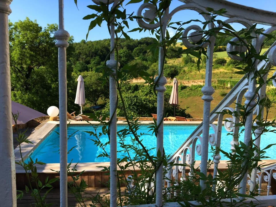 Patio, Garden, Swimming pool