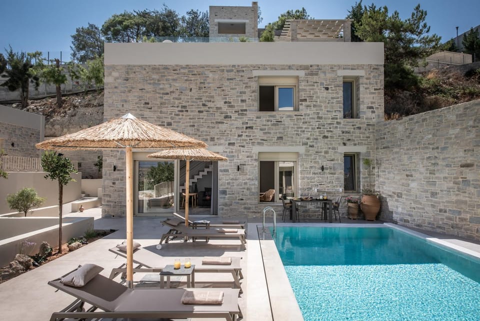 Patio, Swimming pool, Inner courtyard view