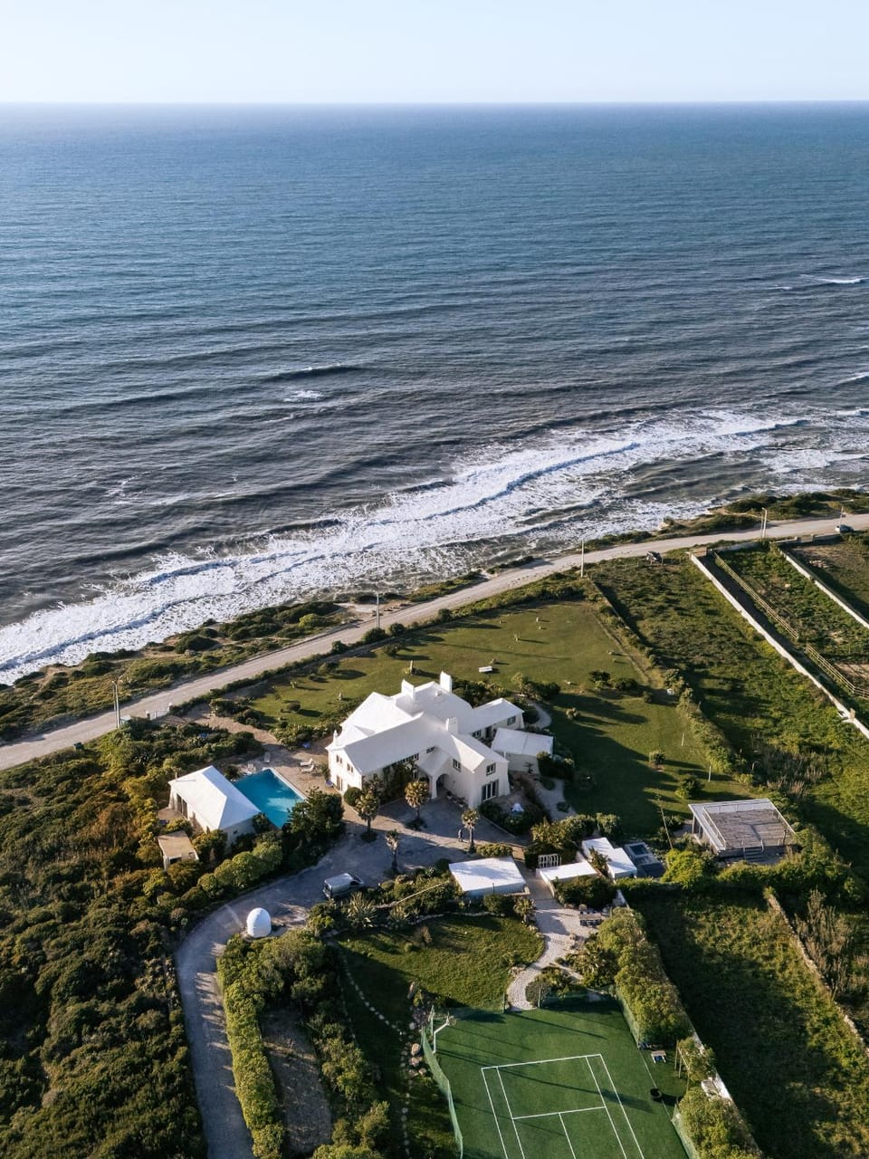 Natural landscape, Garden, Sea view