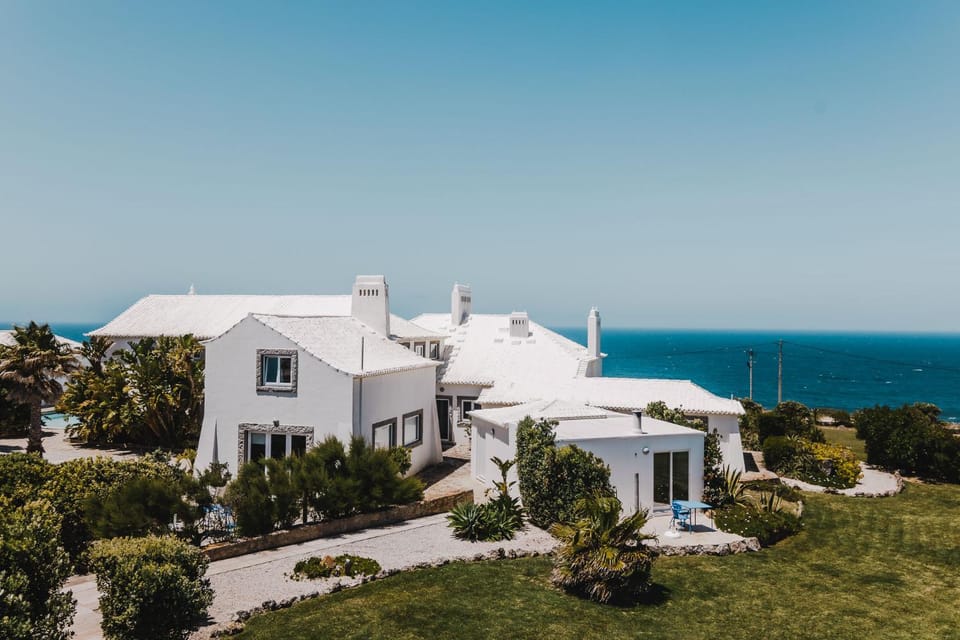 Property building, Natural landscape, Garden, Sea view