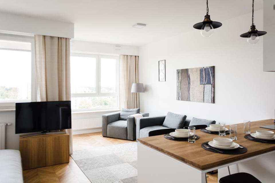 LuxLux Apartments Silver Dove Apartment in Warsaw