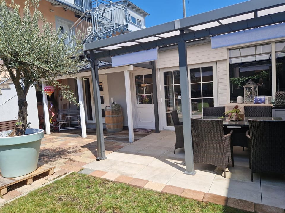 Property building, Patio