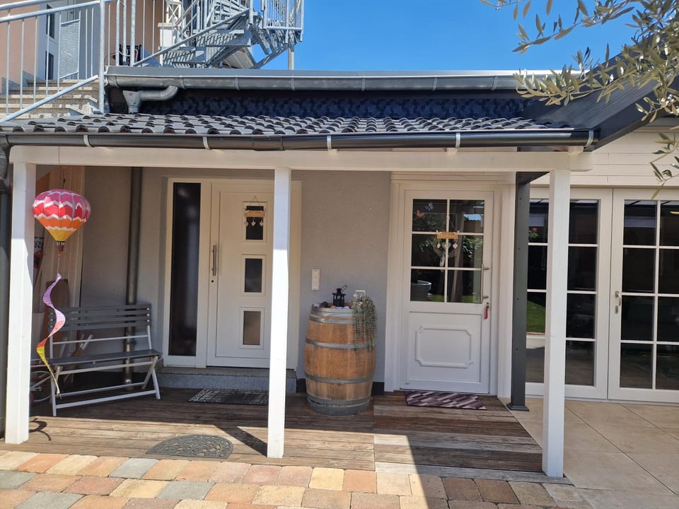 Property building, Patio