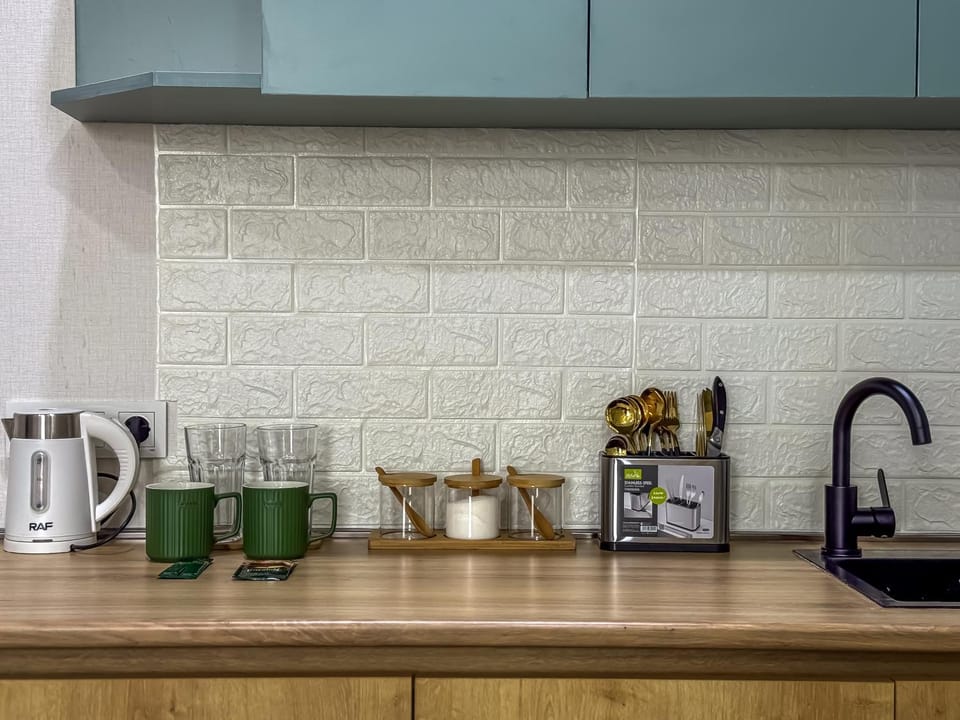 Coffee/tea facilities, Kitchen or kitchenette, minibar, toaster