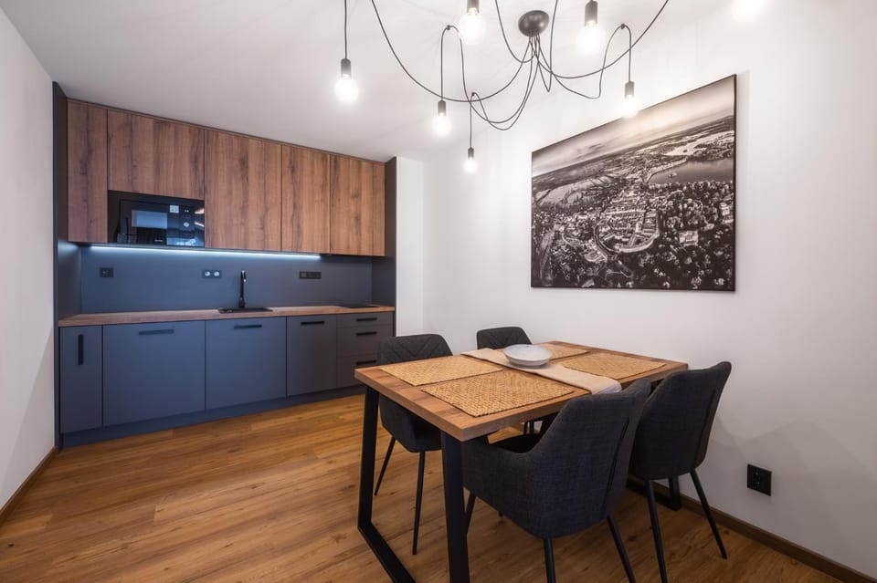 Kitchen or kitchenette, Dining area, stove