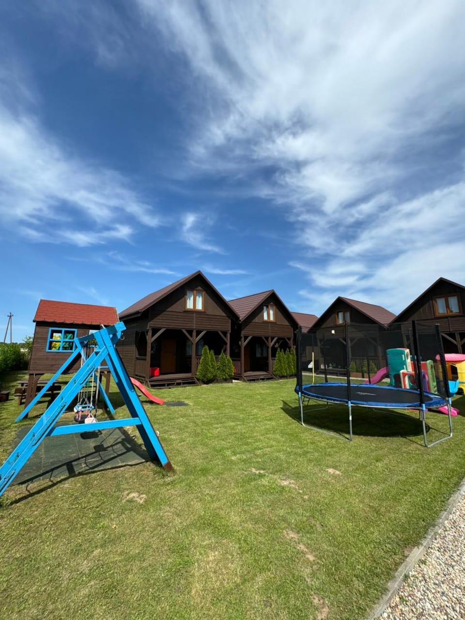 Tęczowe Domki Nature lodge in Wladyslawowo
