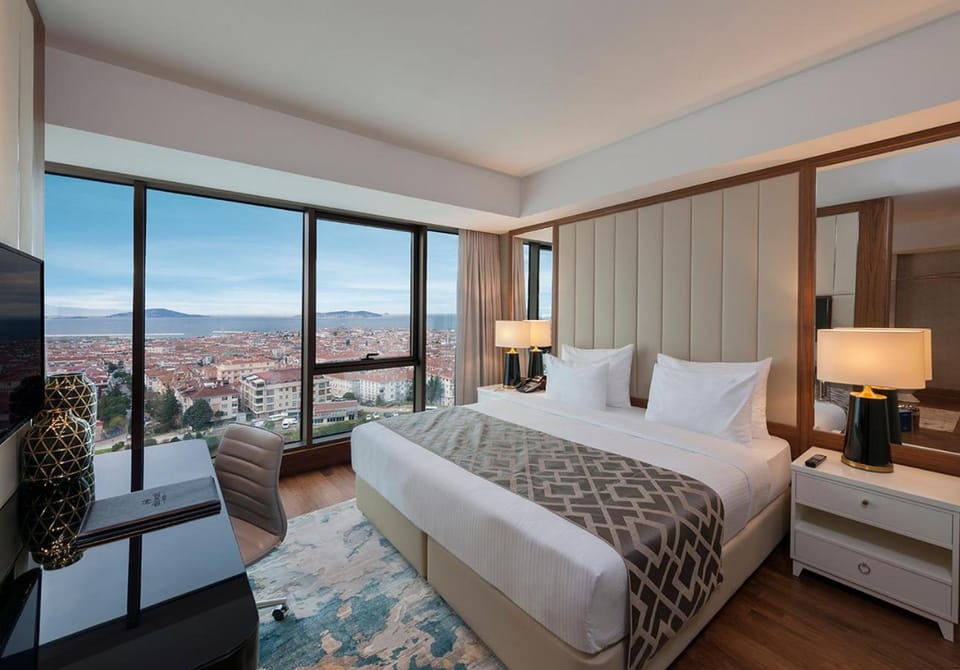 Bedroom, Sea view