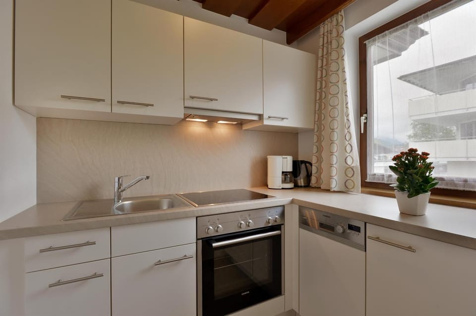 Coffee/tea facilities, Kitchen or kitchenette, dishwasher, oven, stove