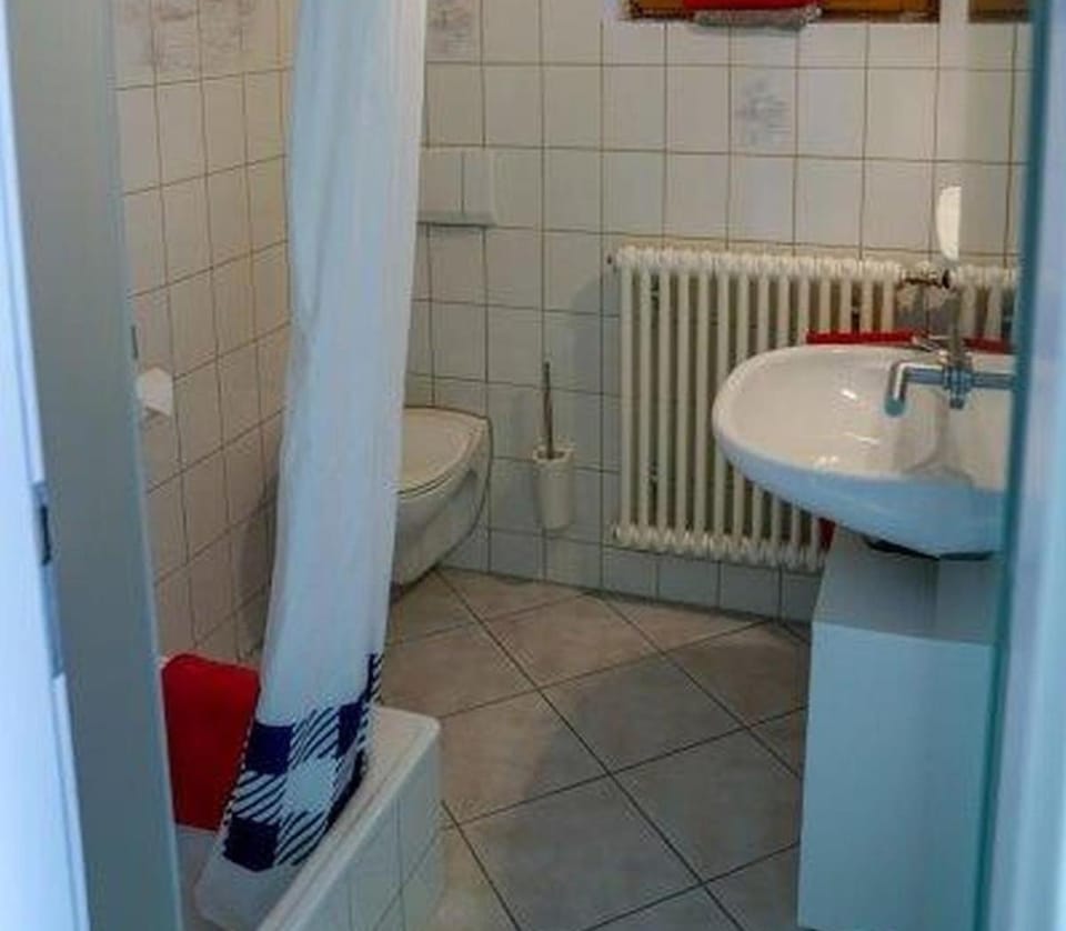 Bathroom, Living room