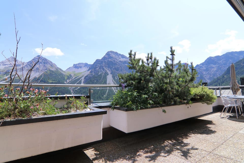 Balcony/Terrace, Mountain view