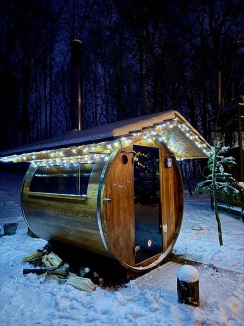 Treehous Sněžník s wellness Luxury tent in Lower Silesian Voivodeship