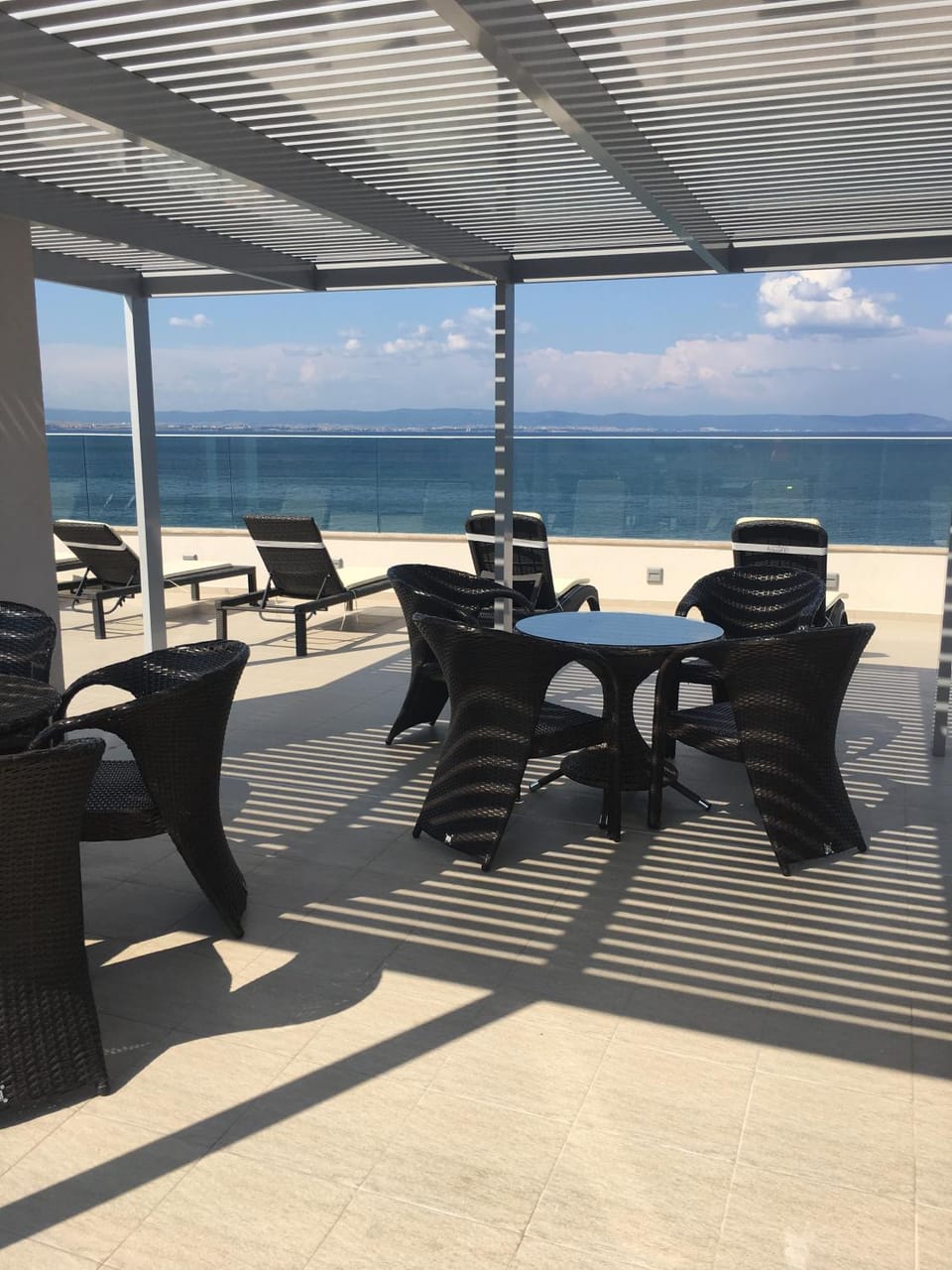 View (from property/room), Lounge or bar, Beach, Sea view