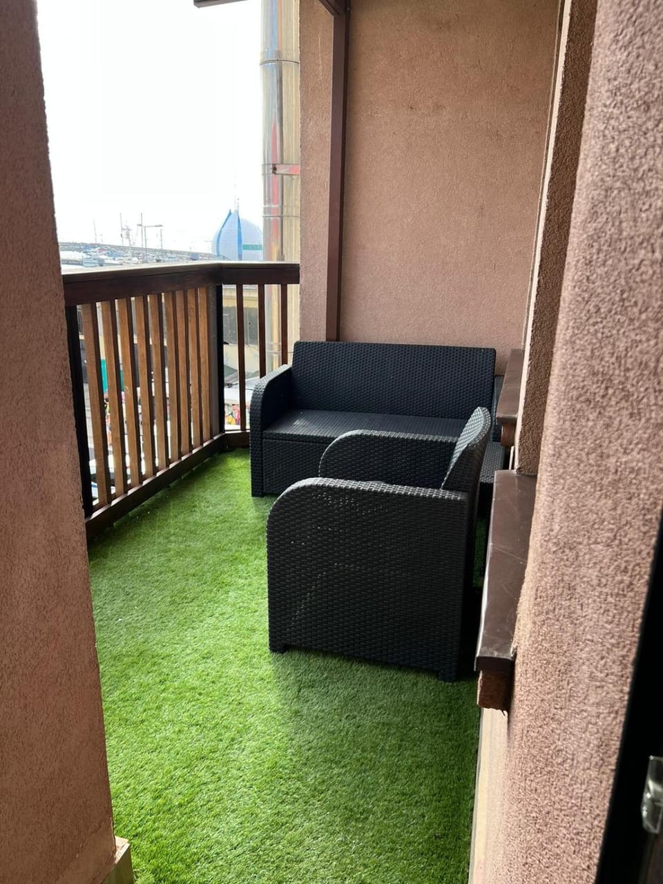 View (from property/room), Balcony/Terrace, Seating area