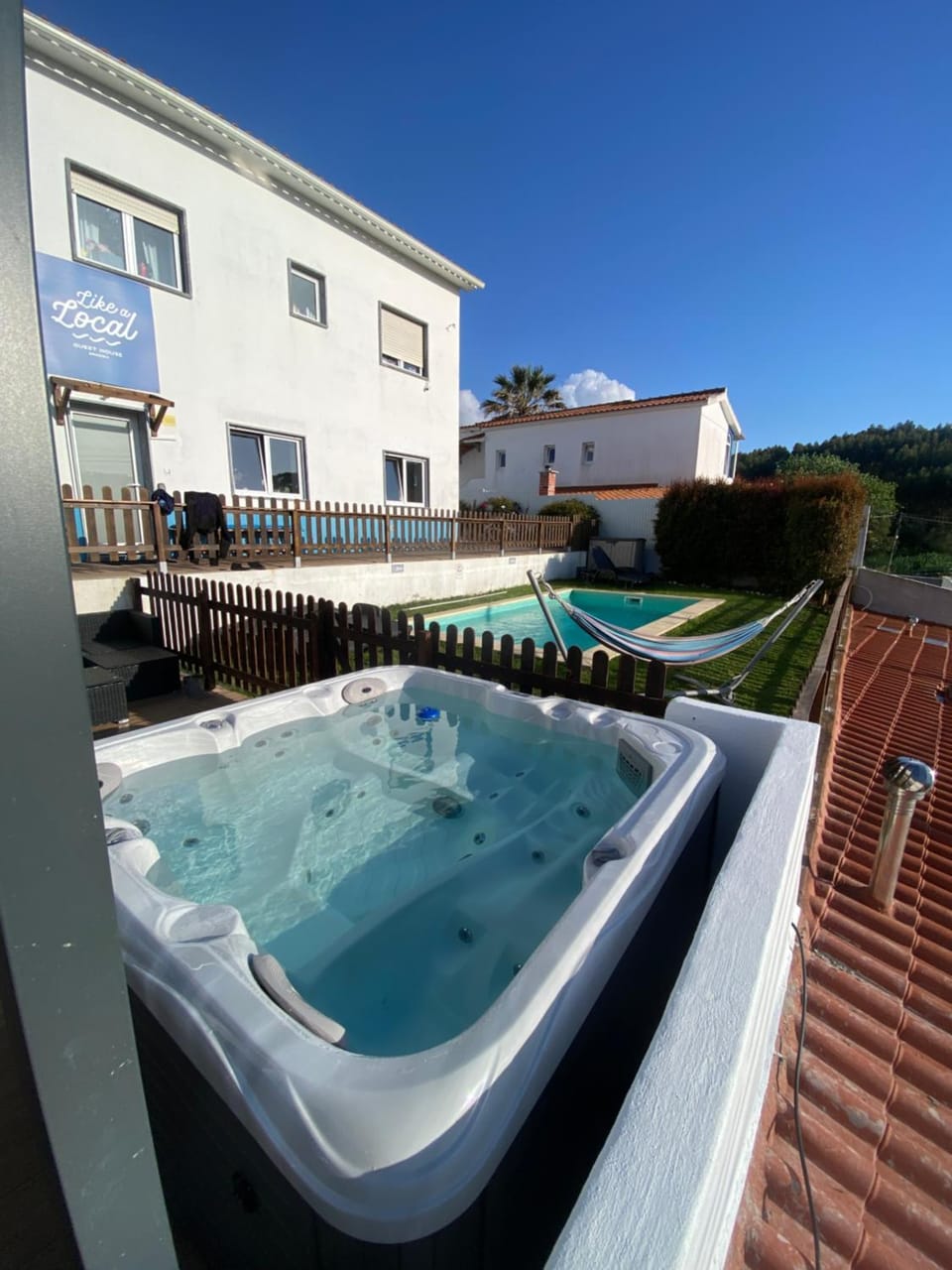 Natural landscape, Hot Tub, Pool view, Swimming pool