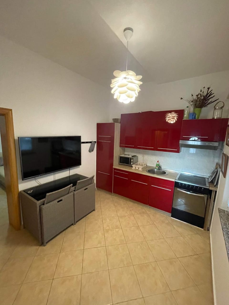 Living room, Dining area, kitchen