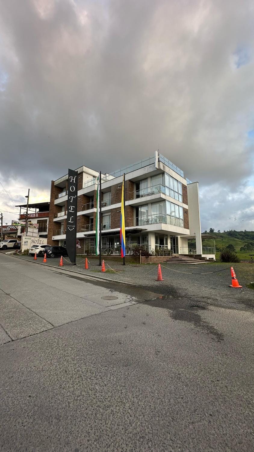 Property building, Day, Parking