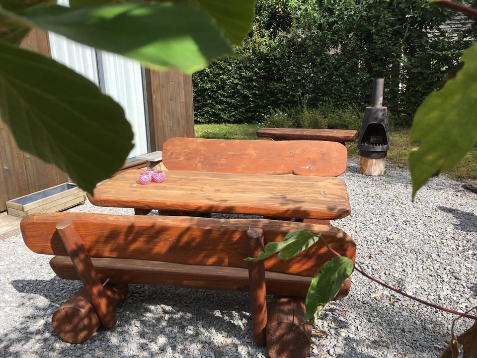 Property building, Garden view