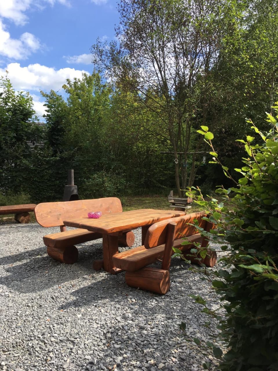 Property building, BBQ facilities, Garden