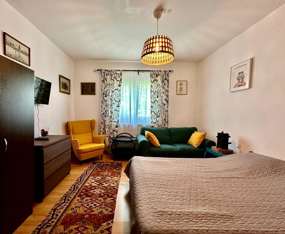 TV and multimedia, Photo of the whole room, Seating area, Bedroom