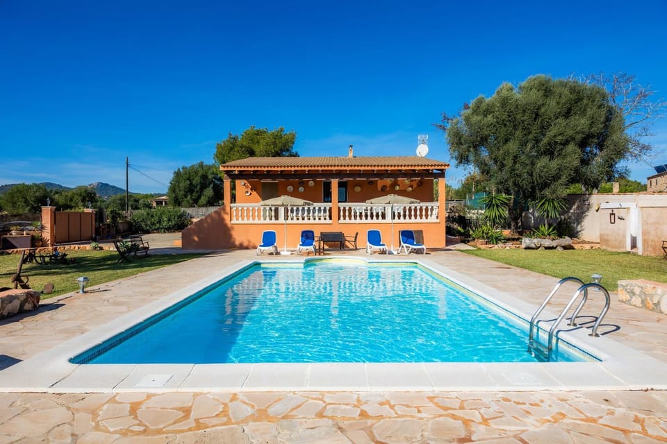 Property building, Living room, Swimming pool