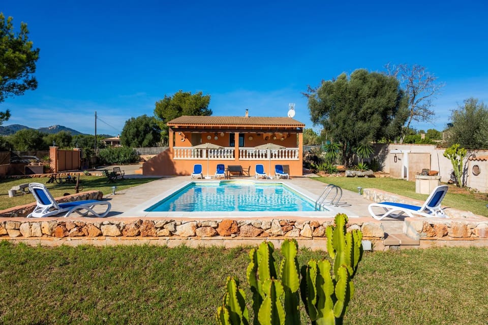Property building, Living room, Swimming pool