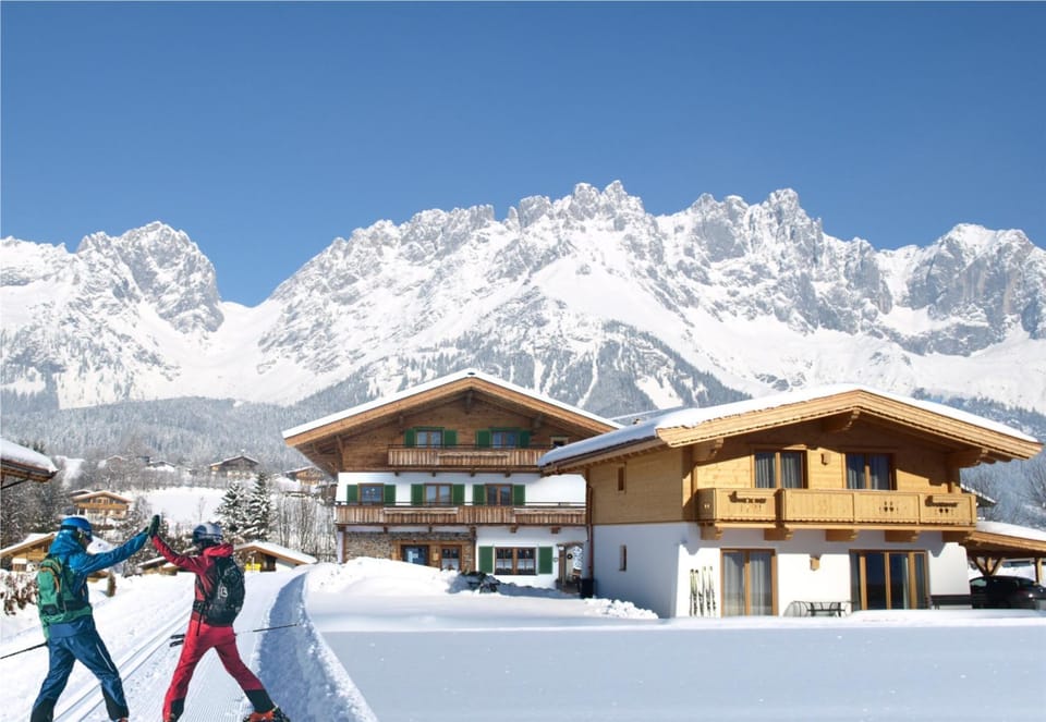 Property building, Day, Natural landscape, Winter, Skiing