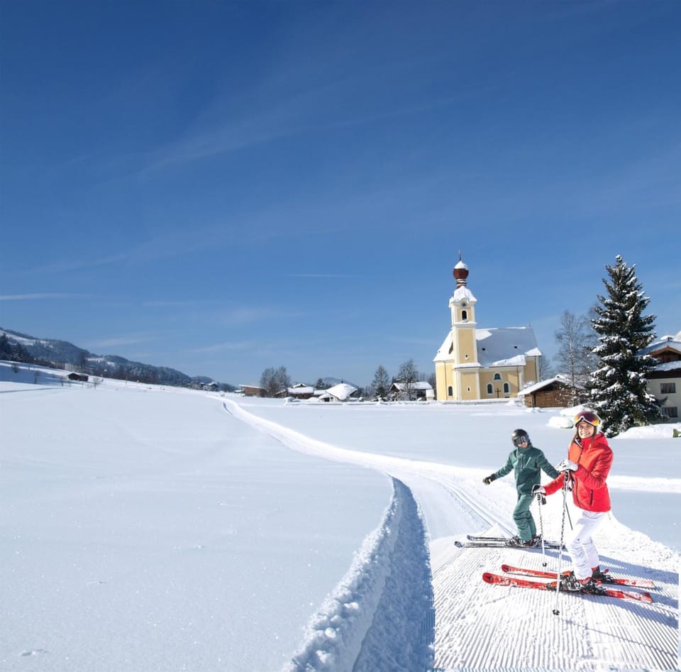 Day, People, Winter, Skiing