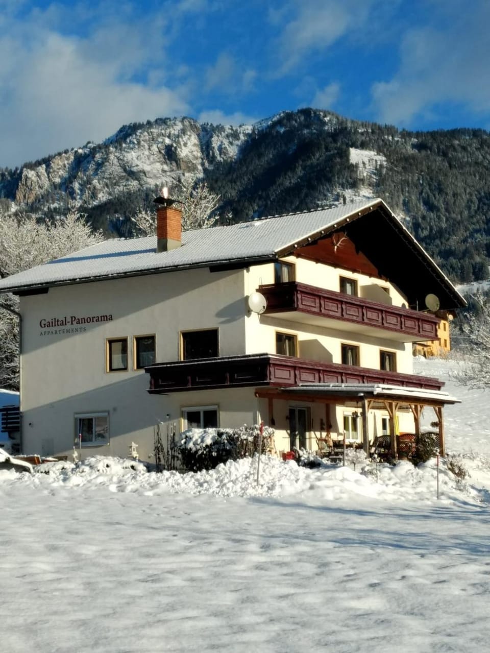 Property building, Winter