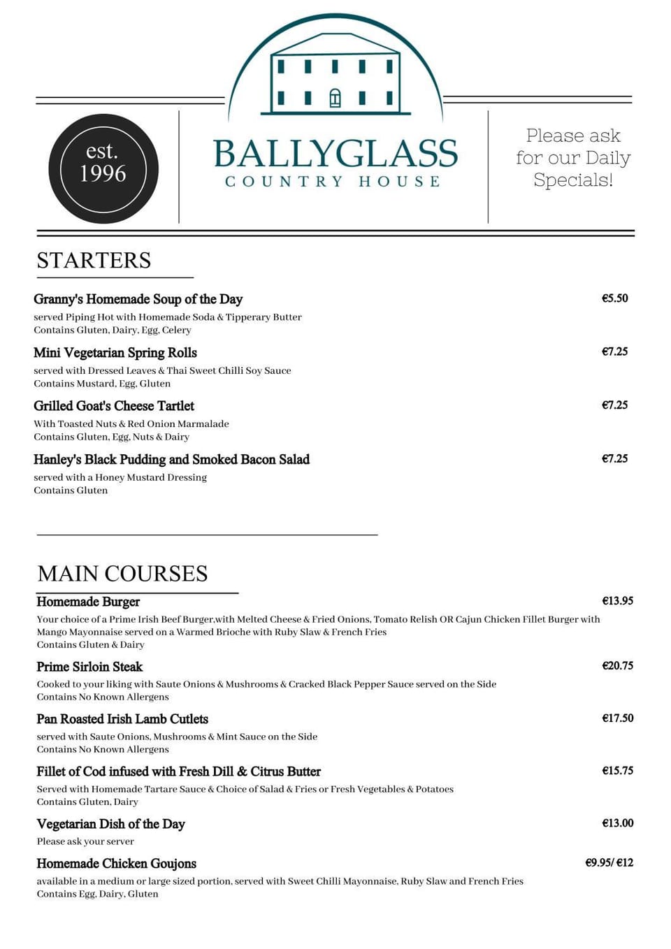 Ballyglass Country House Country House in County Limerick