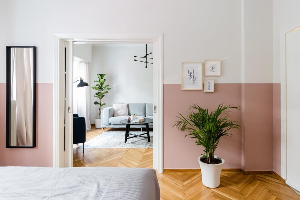 Living room, Bedroom