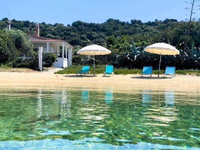 Beach, sunbed