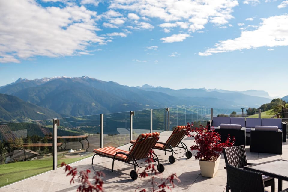 Garden, Mountain view