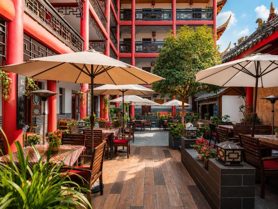 Inner courtyard view