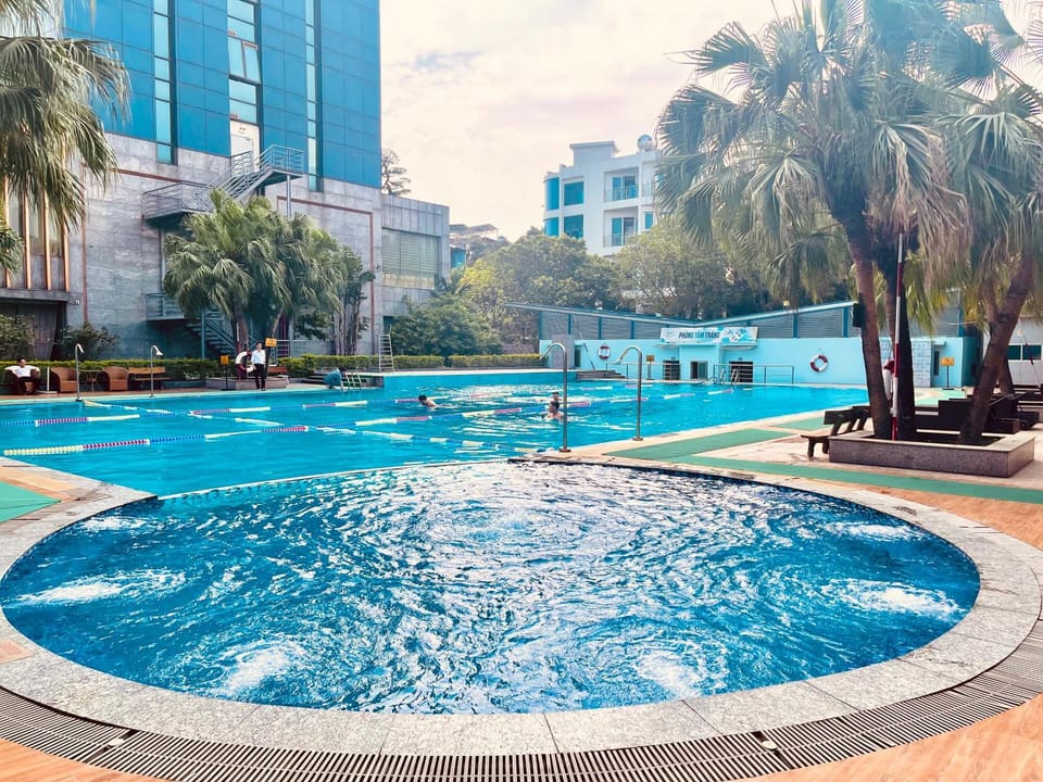 Pool view, Swimming pool